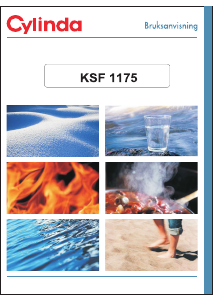 Bruksanvisning Cylinda KSF 1175 Kylskåp