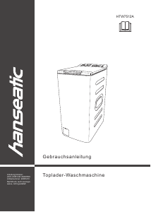 Bedienungsanleitung Hanseatic HTW7512A Waschmaschine