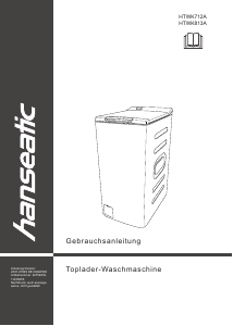 Bedienungsanleitung Hanseatic HTWK712A Waschmaschine