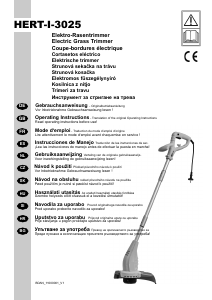 Használati útmutató Hurricane HERT-I-3025 Szegélynyíró