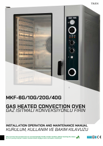 Manual Maksan MKF-10G Oven
