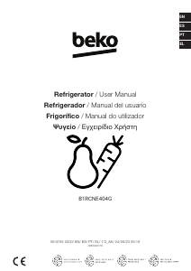 Manual de uso BEKO B1RCNE404G Frigorífico combinado
