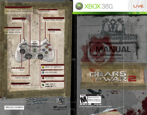 Handleiding Microsoft Xbox 360 Gears of War 2