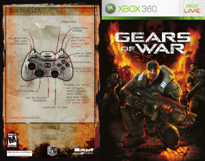 Handleiding Microsoft Xbox 360 Gears of War