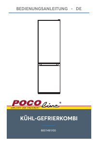 Bedienungsanleitung POCOline KGK 180-244 ESI Kühl-gefrierkombination