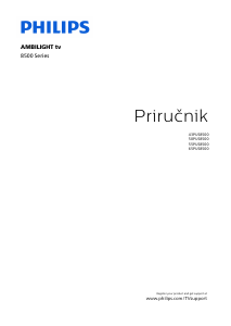 Priručnik Philips 55PUS8500 LED televizor