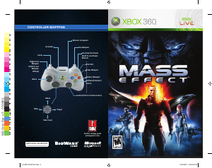 Handleiding Microsoft Xbox 360 Mass Effect