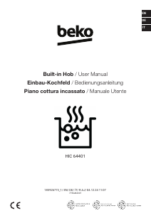 Bedienungsanleitung BEKO HIC 64401-1 X Kochfeld