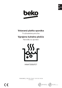 Návod BEKO HII64720SUF2T Pánt