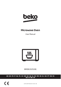 Прирачник BEKO MOB 20231 BG Микробранова печка