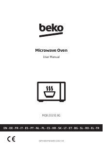 Наръчник BEKO MOB 20231 BG Микровълнова