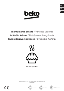 Vadovas BEKO BBIE17301BD Orkaitė