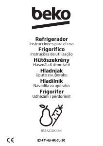 Priručnik BEKO BSSA210K4SN Hladnjak