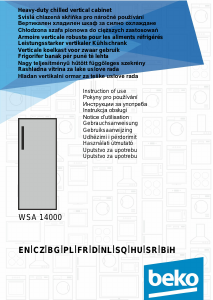 Priručnik BEKO WSA14000 Hladnjak
