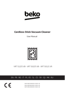 Прирачник BEKO VRT 50121 VR Правосмукалка