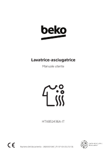 Manuale BEKO HTX851436A-IT Lavasciuga