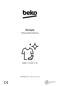 Használati útmutató BEKO B4WF T 5104111 W Mosógép