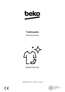 Bruksanvisning BEKO BM3WT48415W Tvättmaskin