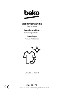 Bedienungsanleitung BEKO WTA 9612 XSWR Waschmaschine
