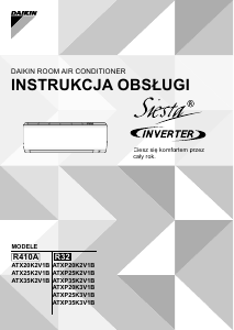 Instrukcja Daikin ATXP20K2V1B Klimatyzator