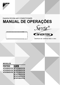Manual Daikin ATXP25K2V1B Ar condicionado