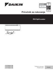 Priručnik Daikin ATXP35N5V1B9 Klimatizacijski uređaj