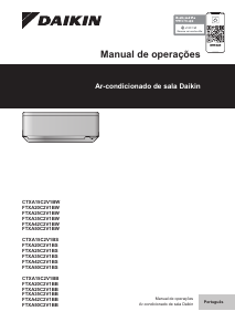 Manual Daikin FTXA35C2V1BB Ar condicionado