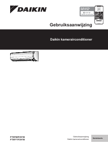 Handleiding Daikin FTXF20F5V1B Airconditioner