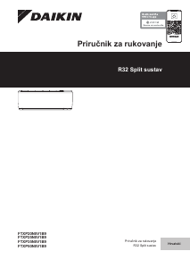Priručnik Daikin FTXP50N5V1B9 Klimatizacijski uređaj