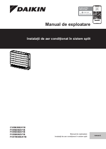 Manual Daikin FVXTM30B2V1B Aer condiționat