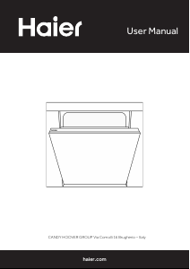 Manual Haier XIB 3C3SFS Máquina de lavar louça