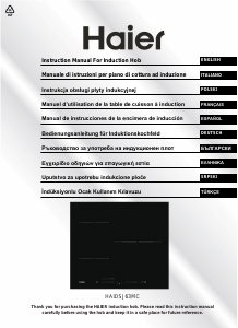 Εγχειρίδιο Haier HAIDSJ63MC Εστία κουζίνας