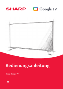 Bedienungsanleitung Sharp 55GL4060E LED fernseher