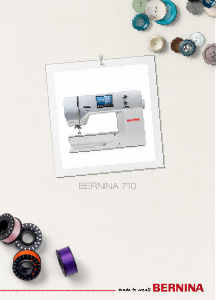 Handleiding Bernina 710 Naaimachine