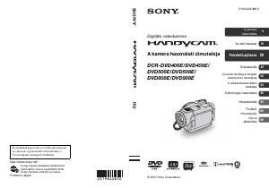 Használati útmutató Sony DCR-DVD808E Videokamera