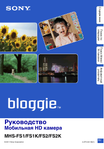 Руководство Sony MHS-FS2K Камкордер