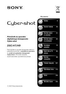 Hướng dẫn sử dụng Sony Cyber-shot DSC-H9 Máy ảnh kỹ thuật số