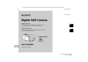 Manuale Sony Cyber-shot DSC-P93A Fotocamera digitale