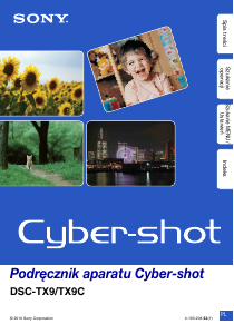 Instrukcja Sony Cyber-shot DSC-TX9 Aparat cyfrowy