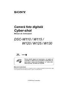 Manual Sony Cyber-shot DSC-W125 Cameră digitală