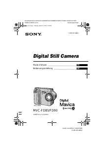 Bedienungsanleitung Sony MVC-FD85 Digitalkamera