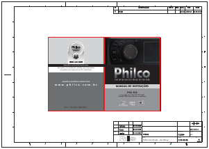 Manual Philco PCA550 Auto-rádio