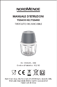 Manual Nordmende TT204CR-ND Chopper