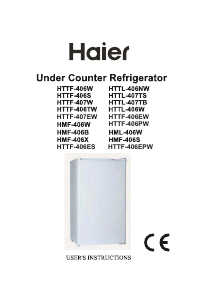 Manual Haier HMF-406B Refrigerator