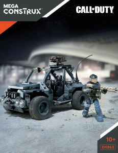 Manuale Mega Construx set DXB63 Call of Duty ATV ricognizione a terra