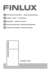 Bedienungsanleitung Finlux FB KGC 213 IE Kühl-gefrierkombination