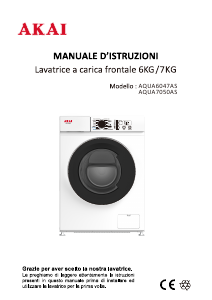 Handleiding Akai AQUA7050AS Wasmachine