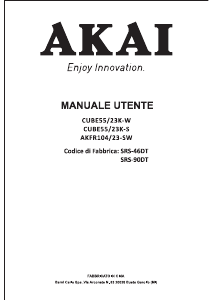 Manual Akai AKFR104/23-SW Refrigerator