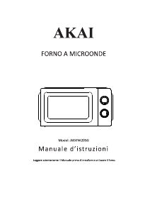 Manual Akai AKMW20SG Microwave