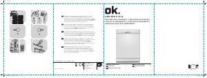 Manuale OK ODW 6061 E FS W Lavastoviglie
